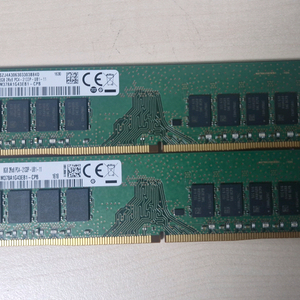 삼성 DDR4 8GB 메모리 2개 세트