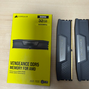 corsair vengence DDR5 16GB x 2 6000MHz 판매합니다