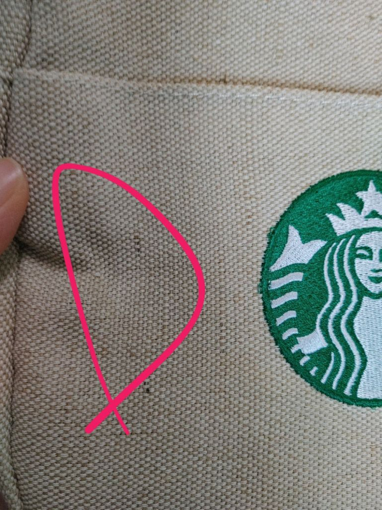 스타벅스 잼있는 스푼쿠키 보냉백 쿨링백 쿨러백 가방 이미지