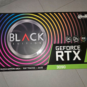 RTX 3090 그래픽카드 EMTEK BLACK EDITION RTX3090