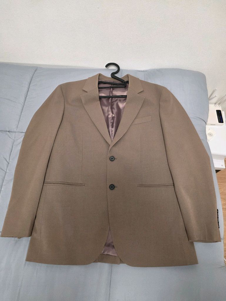 무탠다드 릴렉스드 블레이저 ( L, 더스티베이지 ) 이미지