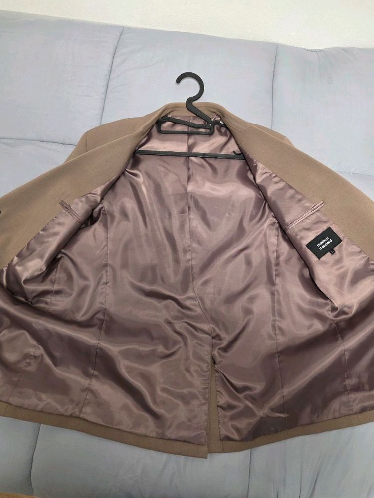 무탠다드 릴렉스드 블레이저 ( L, 더스티베이지 ) 이미지