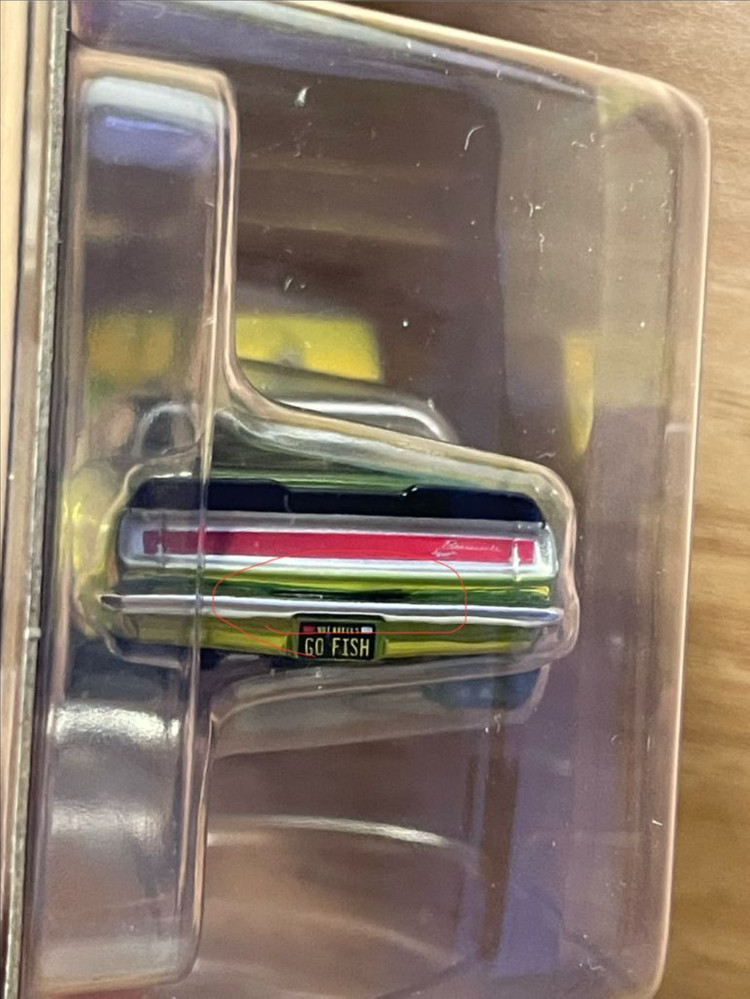 핫휠 rlc 셀렉션 1968 커스텀 플라이모스 바라쿠다 이미지