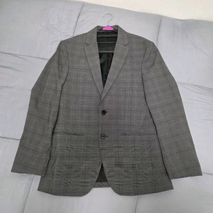 무탠다드 글렌 체크 베이식 블레이저 ( M, 미디엄 그레이 ) 이미지
