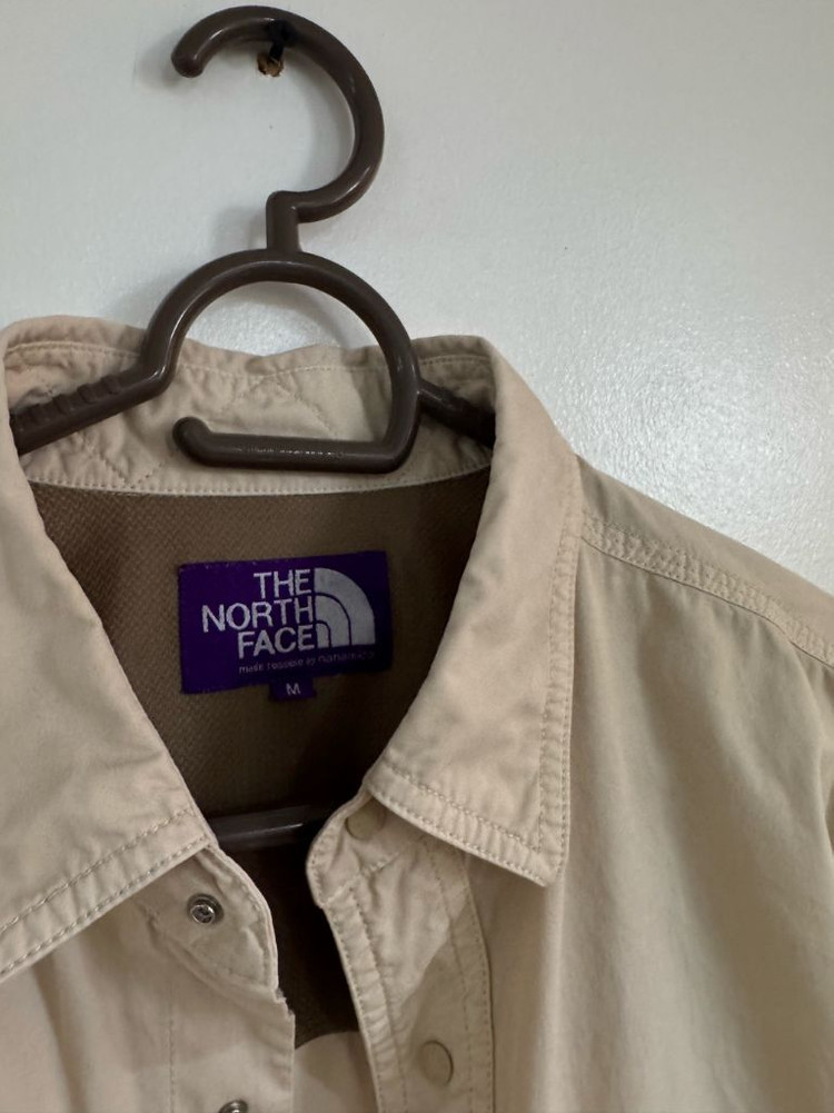 노스페이스 퍼플라벨 by나나미카 윈드셔츠 M사이즈 이미지