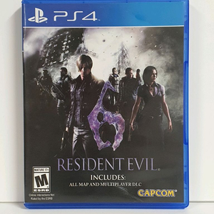 ps4 바이오하자드 6 북미판