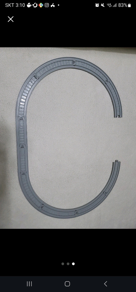 띠띠뽀 디젤과 건널목 전동기차,레일추가--2