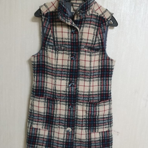 여성 타미힐피거데님 롱 패딩조끼(새상품.85-90) 이미지