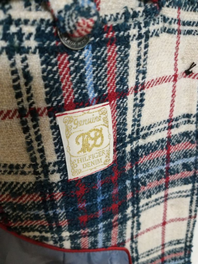 여성 타미힐피거데님 롱 패딩조끼(새상품.85-90) 이미지