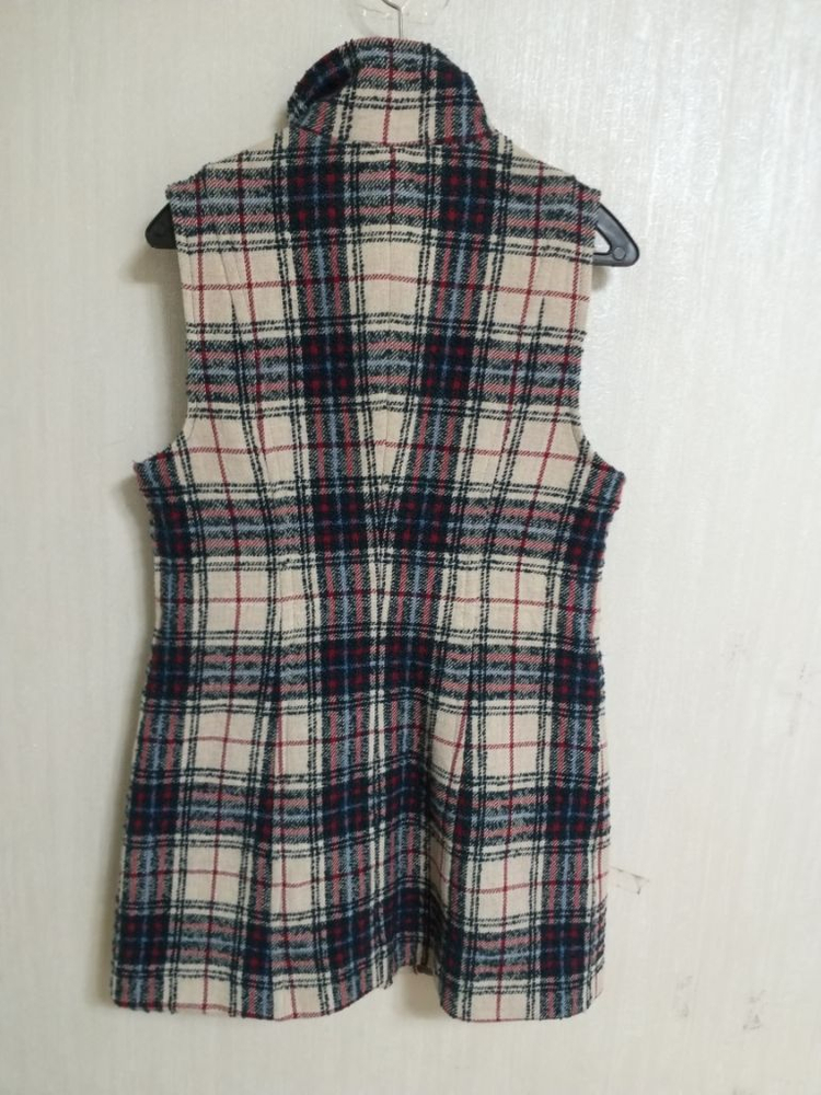 여성 타미힐피거데님 롱 패딩조끼(새상품.85-90) 이미지