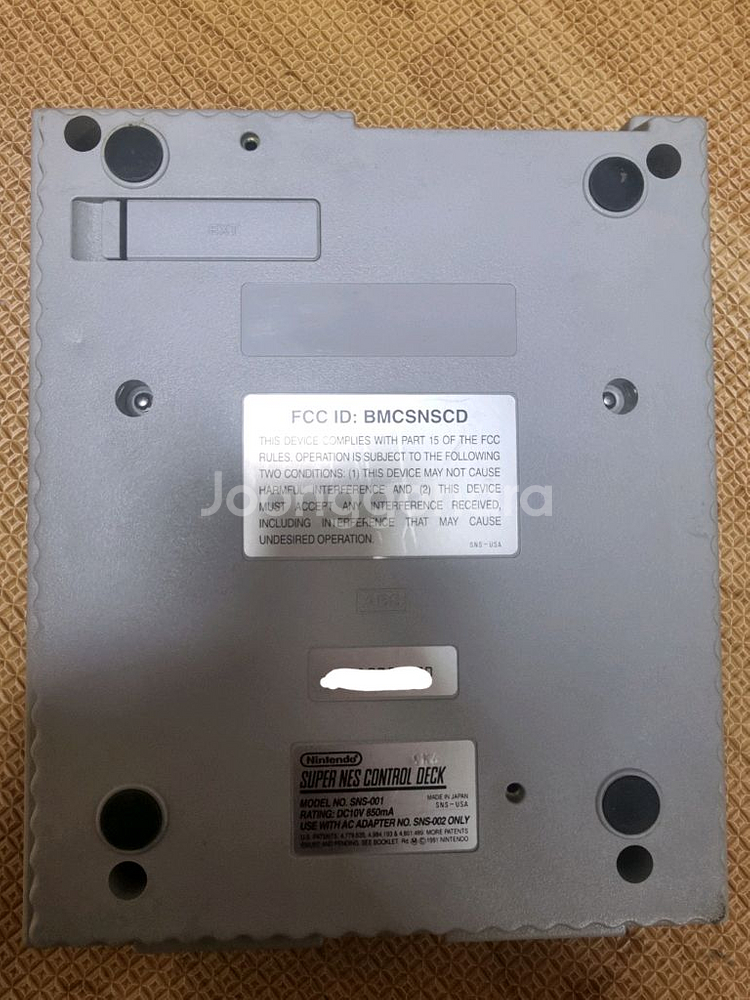 SNES 슈퍼패미콤 패미컴 북미판 본체 세트--1