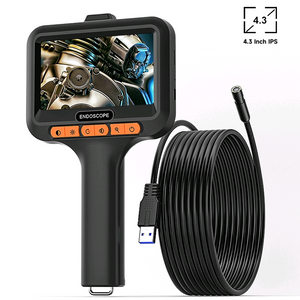 새상품)15M 내시경카메라 4.3인치 누수탐지 배관검사 이미지