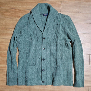 폴로 랄프로렌 남성 숄카라 울 가디건 105 사이즈 이미지