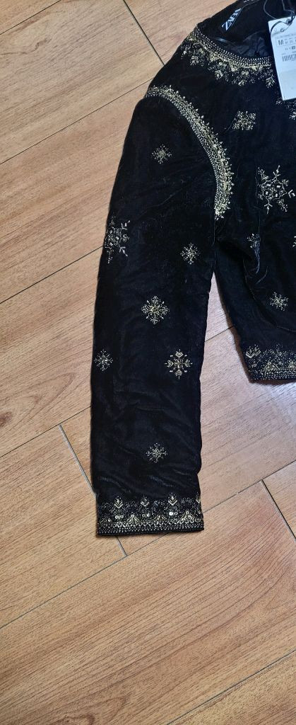 자라 벨벳자켓 새상품--1