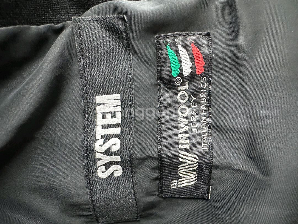 시스템옴므 새상품급 블루종쟈켓 (95)--3