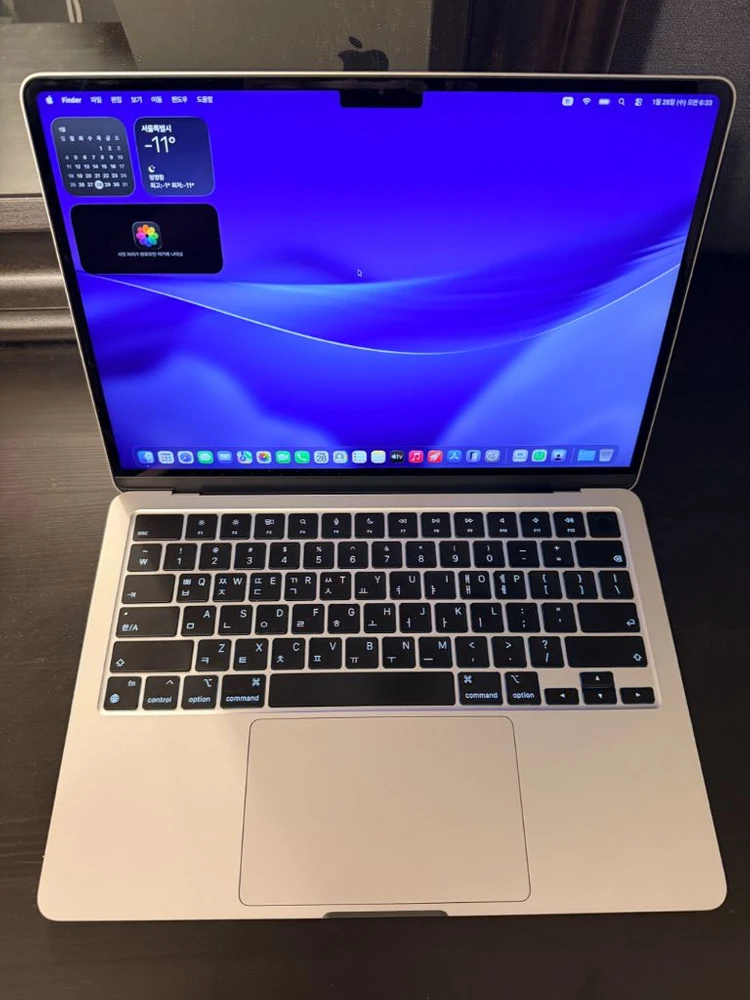 [풀박스/보증남음] 맥북에어 M2 13인치 (RAM 24G / SSD 512G) 이미지