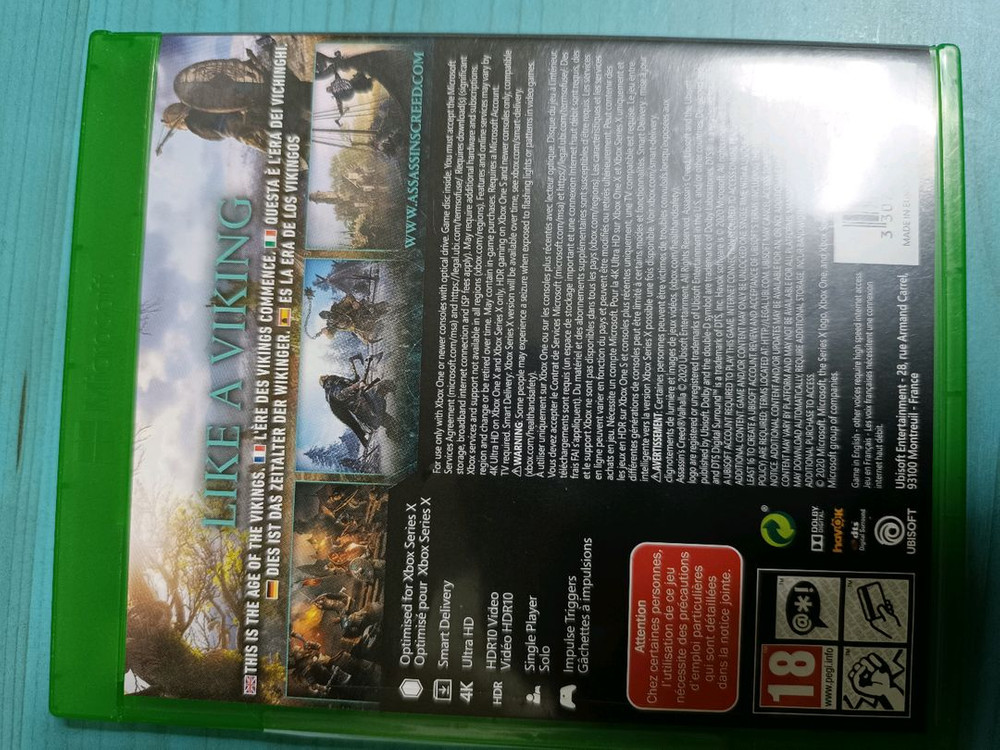 XBOXONE 어쌔신크리드 발할라 (한글판아님) 이미지