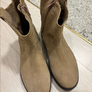 새상품 자라 스웨이드 부츠210-215