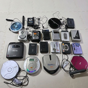 CD플레이어 워크맨 기타등등 사진일괄