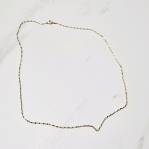 14k체인목걸이 핑크골드