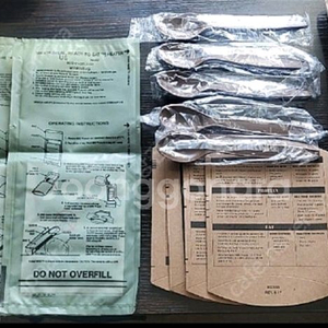 미국 MRE 발열팩(찬물 비화식)외 미개봉