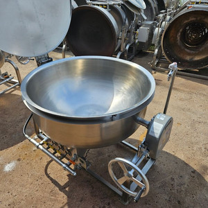 중고 업소용 대형 회전국솥 가스 가마솥 300인 500인 900인