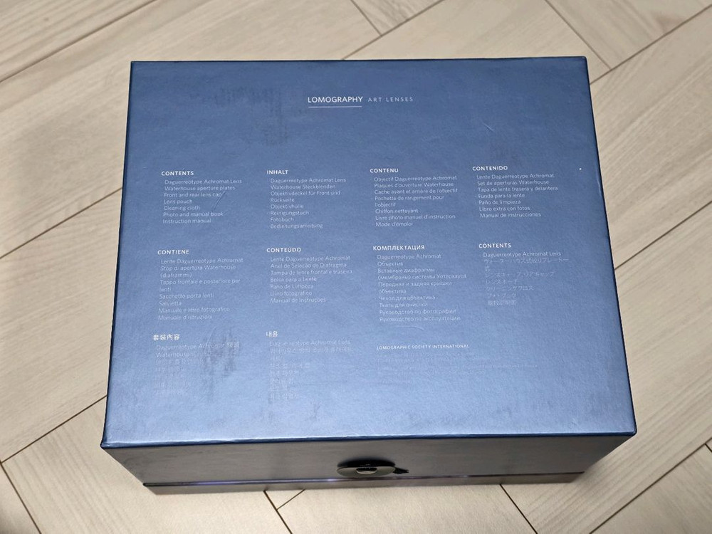 [새상품] 로모그래피 아트렌즈 다게레오타입 아크로맷 2.9/64 캐논 EF마운트 황동 렌즈 이미지
