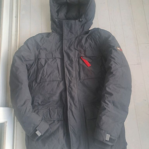 타미힐피거 데님 남성 패딩