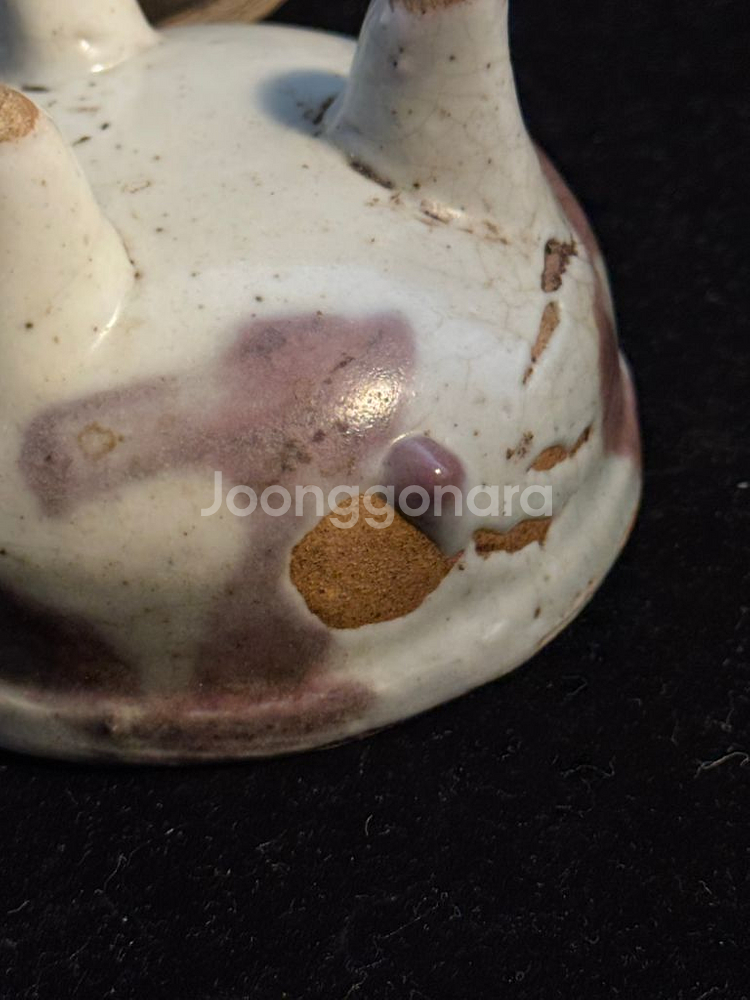 중국도자기 송대 백자 철화 박산향로--7