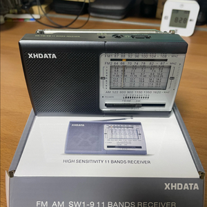 소형 휴대용 라디오 AM FM 단파 수신기 DSP 고감도