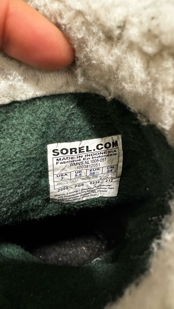 소렐 방한부츠 7사이즈 팝니다 이미지