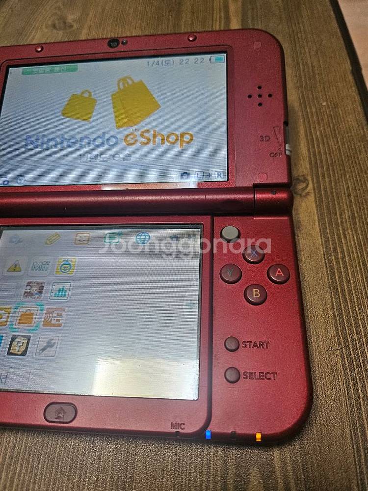 닌텐도 뉴 3DS XL 팝니다 포켓몬스터 포함--4