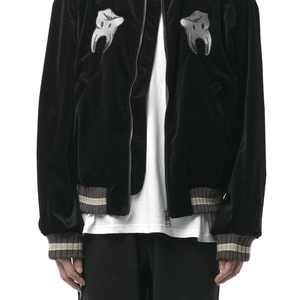 타이핑미스테이크x이얼즈어고 수베니어 자켓 블랙 L사이즈