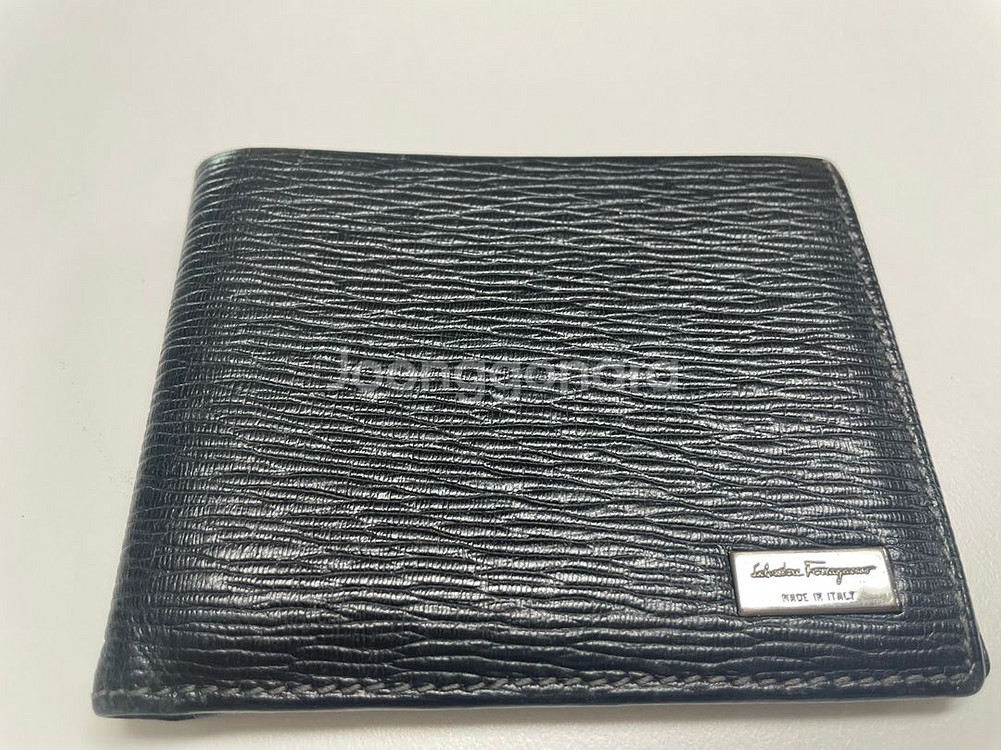 (풀세트) 페라가모 리바이벌 블랙 반지갑--3