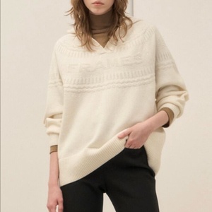 시스템 후드 니트(한섬팸셀 타임 마인 랑방 구호 더캐시미어)