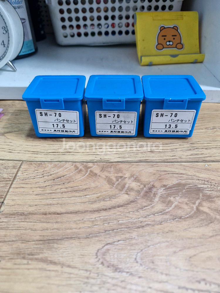 오쿠라유압펀칭기 이즈미다이스 SH70 미사용신품 초경3개일괄--7