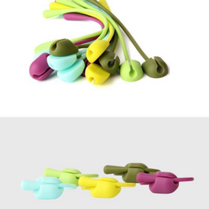 멀티 다용도 실리콘 케이블홀더