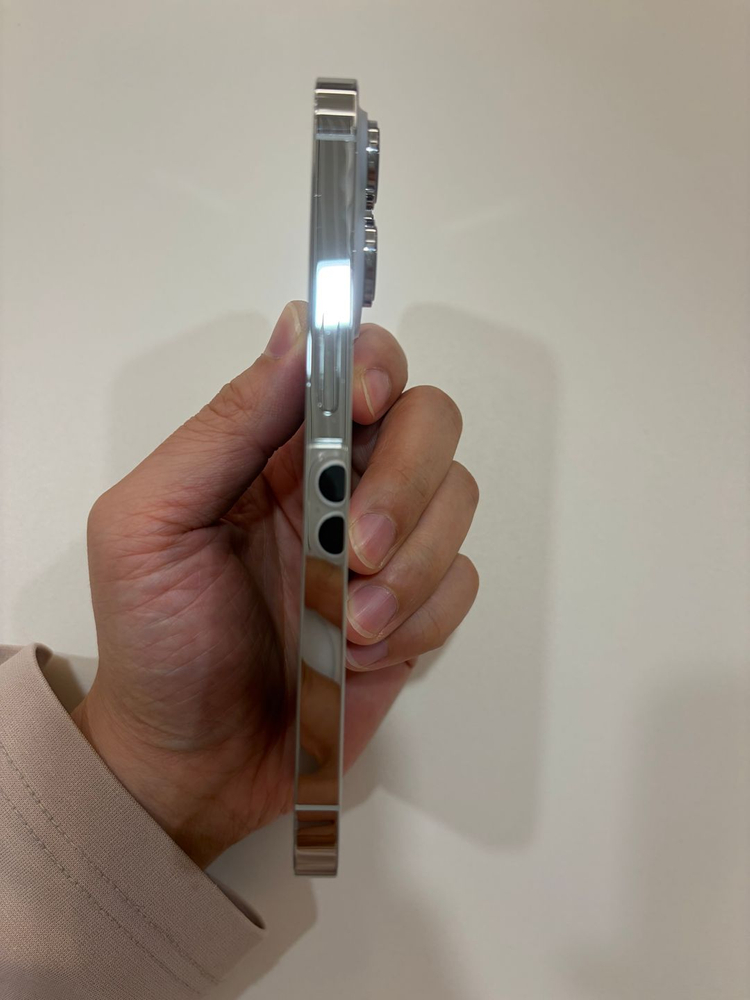 아이폰 14프로 128G 자급제 실버 A급 이미지