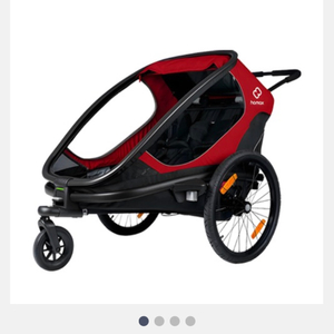 하맥스 아웃백 2인승 리클라이닝 멀티 스포츠 자전거 트레일러 유모차 조거 휠 별도(1인승 교환가능)-가격 선제시가능