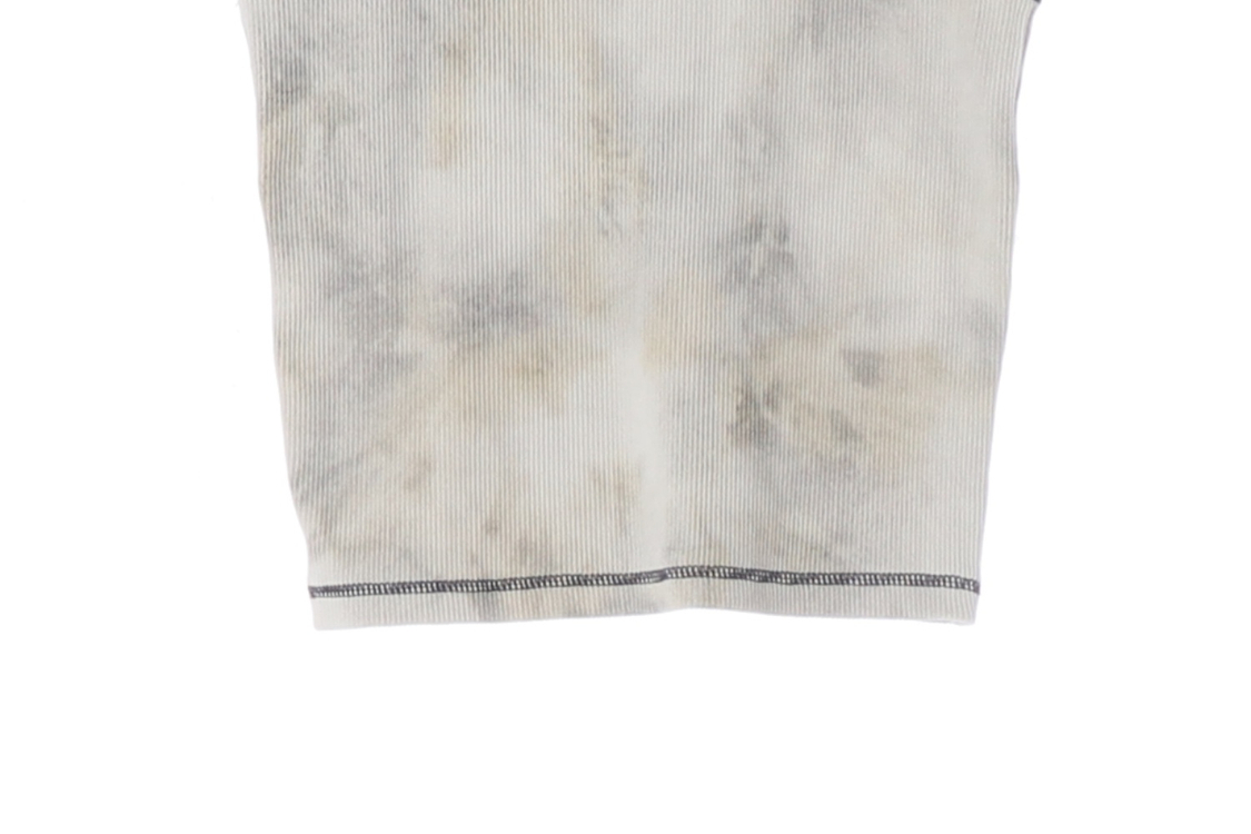 보헤미안서울 그레이 워싱 나시 슬리브리스 탑 탱크탑 이미지