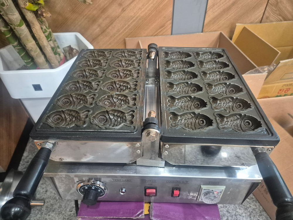 업소용 미니붕어빵기계 이미지