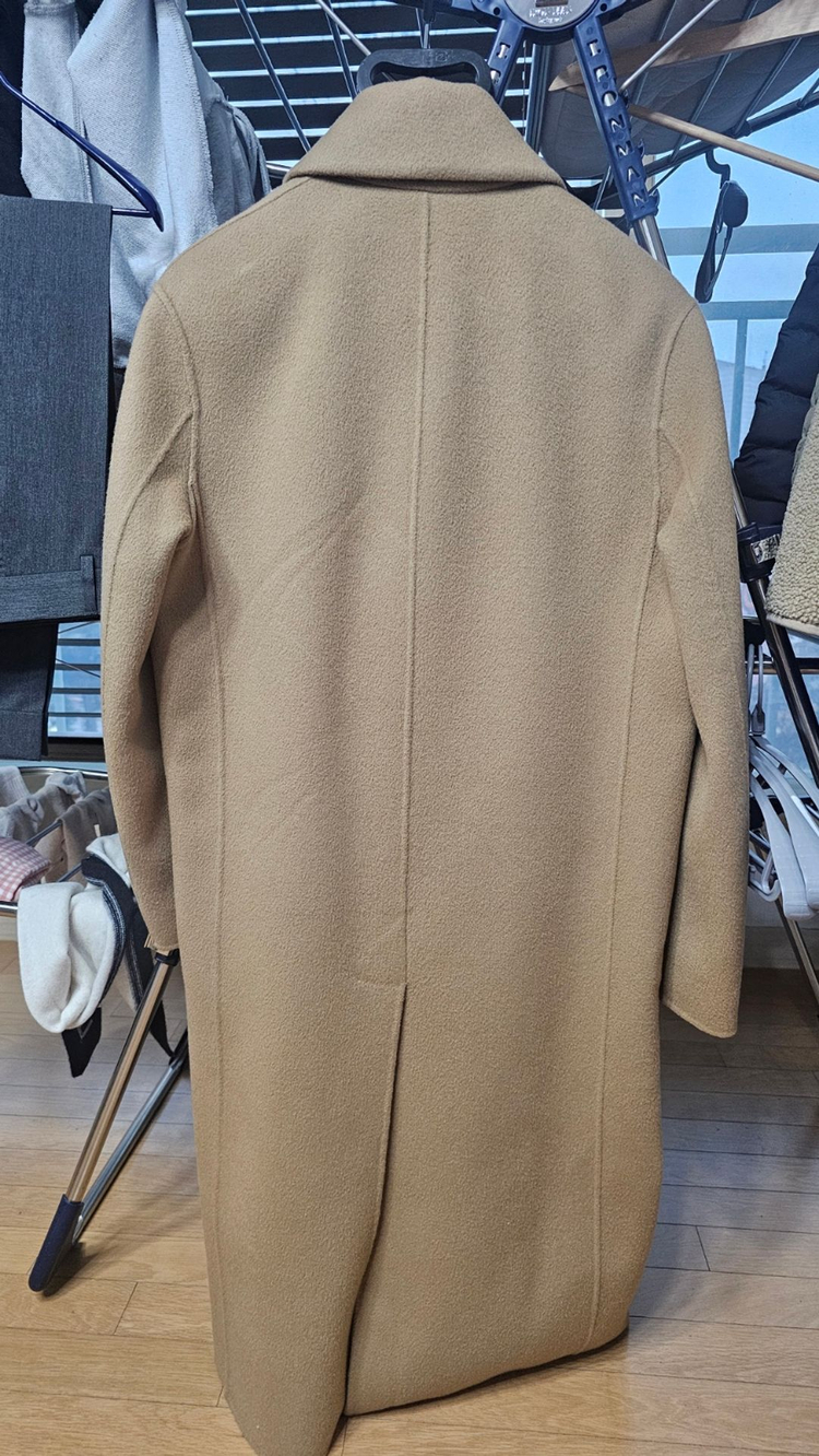 타임옴므 캐시미어 더블브레스트 롱코트 95~100사이즈 팝니다.--1