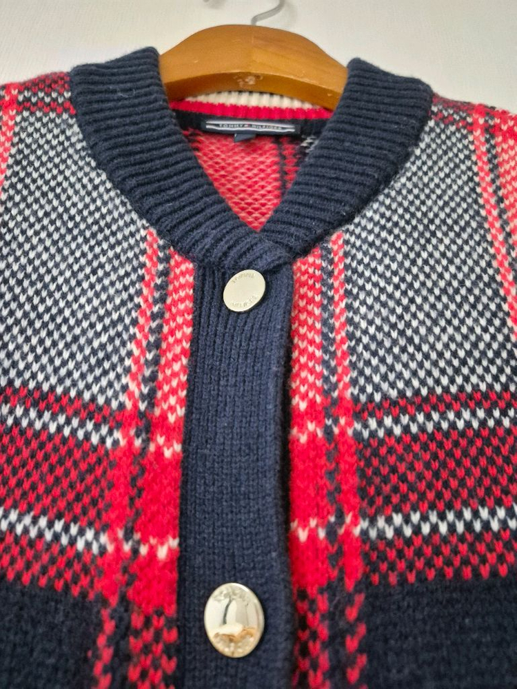 타미힐피거 롱가디건(사이즈S)--3