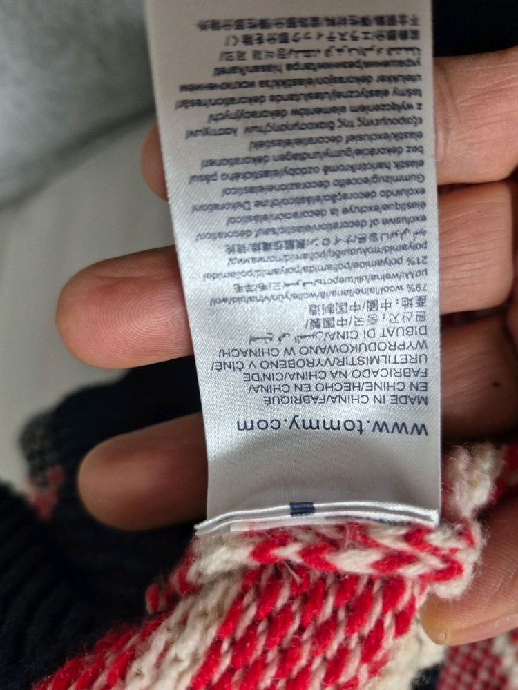 타미힐피거 롱가디건(사이즈S)--5