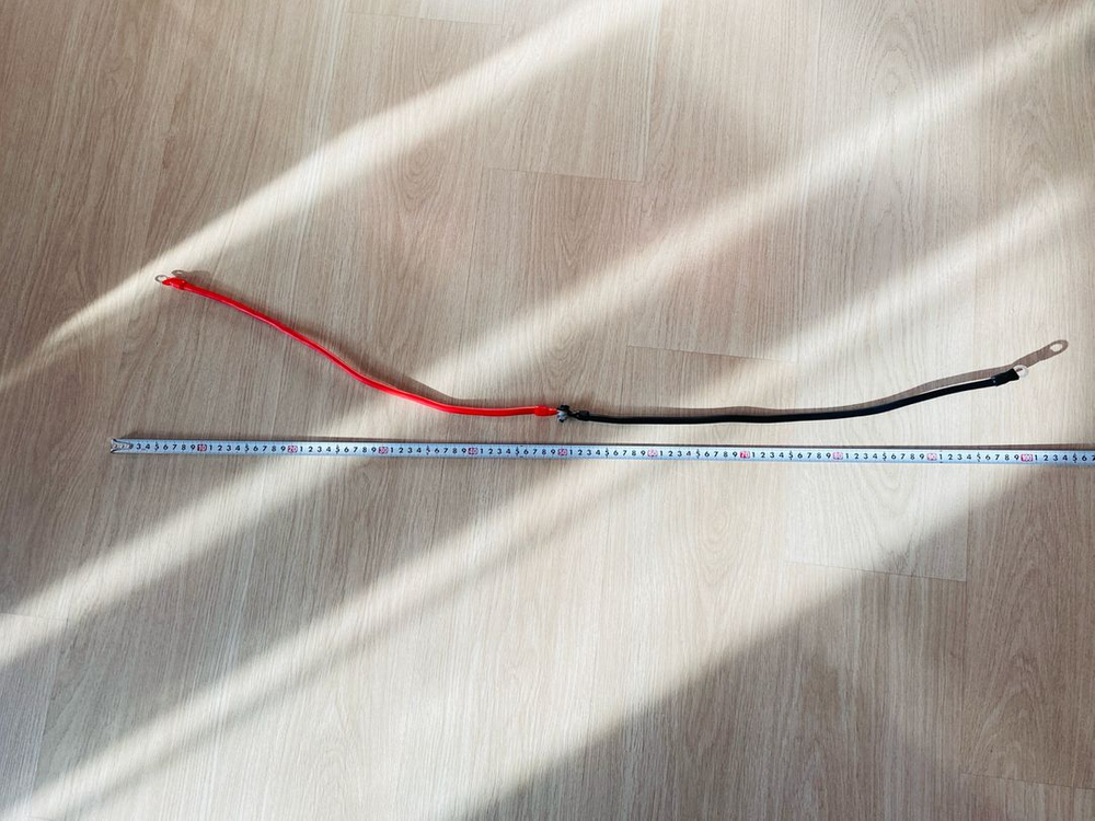 (새상품)자동차 접지선(50cm * 2개) 팝니다.--1