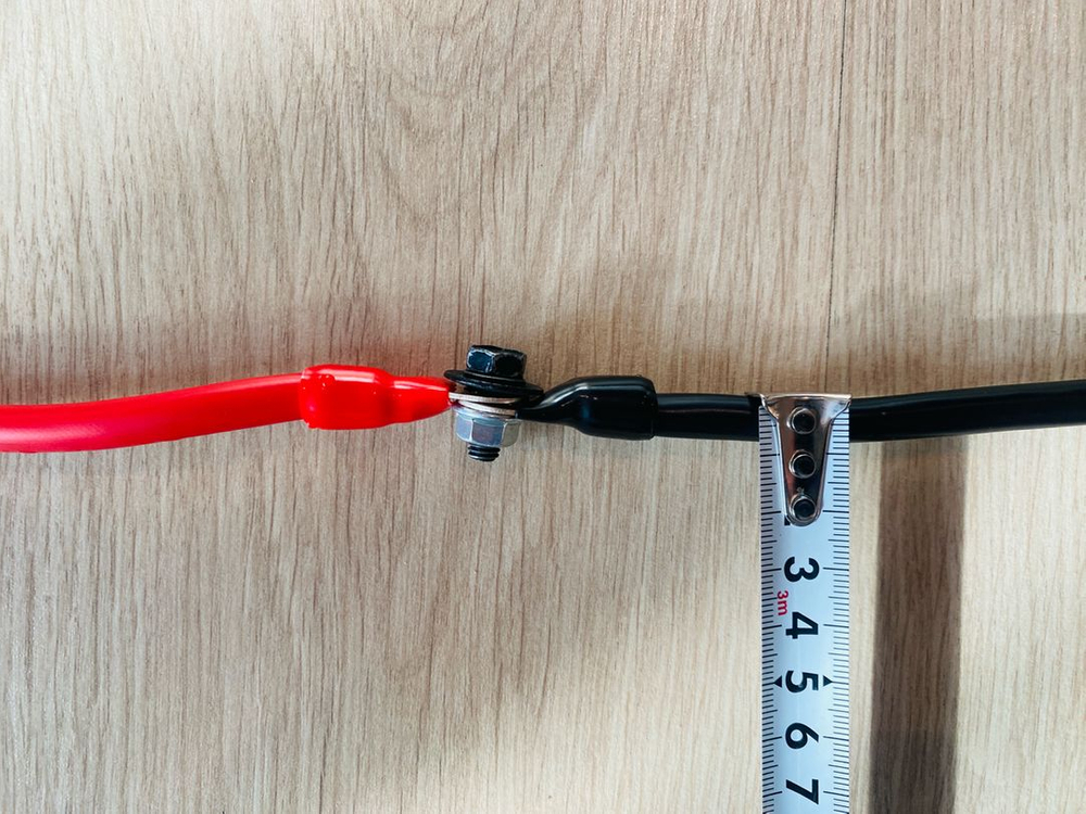 (새상품)자동차 접지선(50cm * 2개) 팝니다.--2