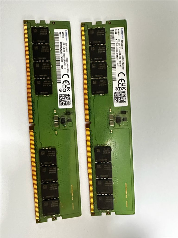 삼성 DDR5 32GB pc5-5600b 메모리 2개 세트 이미지