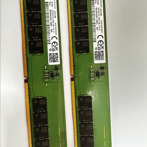 삼성 DDR5 32GB pc5-5600b 메모리 2개 세트 이미지