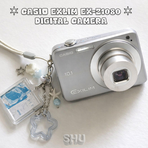 카시오 엑슬림 EX-Z1080 빈티지 디카 실버