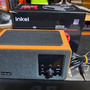 인켈 LED 블루투스 스피커/라디오/폰고속충전